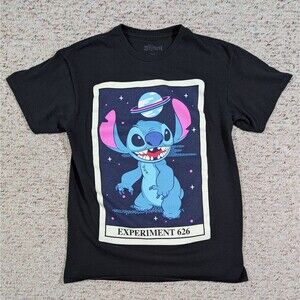 Disney Stitch T-Shirt Experiment 626 Adult MEDIUM Black Spencers Tee